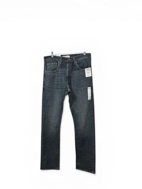 NWT Signature Gold Levi Strauss Classic Indigo Bootcut Flex Jeans casual 34x36